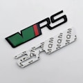 Miniatyrbillede 2 af 5: 3D Metal Emblem med RS Logo til Skoda Fabia, Superb, Kodiaq, Octavia 2, 3, Mk1, Mk2, Mk3, A5, A7, VRS Sticker