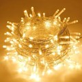 Pikkukuva 1 / 6: Valosarja 10m 100 LED 8 Valotilaa Vedenpitävä Sisä- ja Ulkokäyttöön Joulu