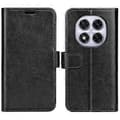 Wallet Case for Xiaomi Redmi Note 14 Pro 5G Crazy Horse Texture Stand Leather Phone Cover (Style C)