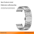 Miniatyrbillede 5 af 5: Titanium Alloy Armbånd til Huawei Watch GT 5 Pro / GT 5 / GT 4 46mm Universal 22mm Metal Rem - B Multicolor Multicolor Silver