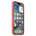 Pikkukuva 3 / 3: iPhone 15 Pro:n silikonikuori, MagSafe-yhteensopiva (FMY) Punainen