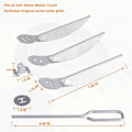Miniatyrbillede 2 af 5: 22-1/2-tommer One-Touch rengøringssystem kit til Weber grilldele 7444 Weber, 50% rabat{hh}