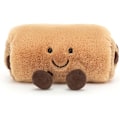 Miniatyrbillede 2 af 5: Jellycat Amuseables Pain Au Chocolat Fyldt Legetøj, 6 tommer | Konditori Plys | Sjov Gaveidé