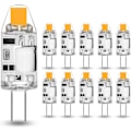 Miniatyrbild 2 av 6: 10-pack 2W G4 LED-lampor, 3000K varmvit, 200lm, 12V - Perfet