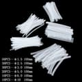 150 stk. 100 mm 2:1 Krympeflex Polyolefin Transparent