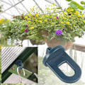 Miniatyrbillede 5 af 5: Drivhusklemmer Sæt med 50 med ekstra stærkt greb og øjer - Den bedste espalier og planteholder til dit drivhus - Drivhustilbehør{HH}