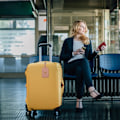 Miniatyrbilde 4 av 5: stk bagasjelapper, PU-skinn bagasjelapp med justerbar stropp, koffertlapper, bagasjelapper med personvernbeskyttelse, bagasjelapper (4 farger){HH}