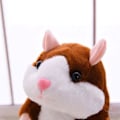 Miniatyrbilde 3 av 5: Plysj-hamster som snakker, gjentar det du sier - morsomme bamser for barn