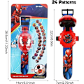 Miniatyrbillede 5 af 5: Ur, Spiderman 24 Superheltefigurer Ur Patrick_ca{HH} Patrick