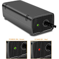 Miniatyrbillede 3 af 5: HØJ KVALITET udskiftning Xbox 360S/Slim (passer kun til 360 S) Strømforsyning, AC Adapter Strømforsyningsledning Mursten til Xbox 360 Slim Auto Spænding (Sort)