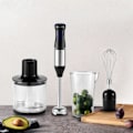Miniatyrbillede 3 af 4: Håndmixer 4-i-1 Hakker Køkken Elektrisk Håndmixer