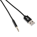 Pikkukuva 2 / 5: Lightning - 3,5 mm + USB Lataus Audio AUX -sovitinkaapeli iPhone iPadille