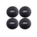 Miniatyrbillede 1 af 4: Ford F150 2012-2014 Sort 65mm Legeringsfælg Navkapsel Center Caps Sæt OEM