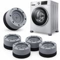 Universella vibrationsdämpare - 4-pack halkfria dämpare för köksmaskiner