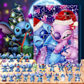 Miniatyrbild 1 av 5: Adventskalender 2023 för barn & vuxna, 24 st tecknade leksaker ornament nedräkningskalender