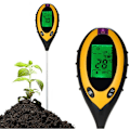 Miniatyrbillede 3 af 5: Jordtester til planter 4-i-1 Sollys pH-måler, Fugtmåler, Plante pH-måler{hh}