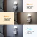 Pikkukuva 5 / 7: Pistorasia himmennettävällä LED-lampulla ja USB Type C -latausasemalla White