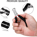 Miniatyrbild 2 av 6: Set, 85 delar reparationskit för dragkedjor, 3 mm, 5 mm, 8 mm metalldragkedjor - Perfekt{hh}