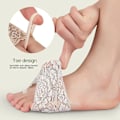 Miniatyrbild 6 av 8: 2 par dam halvsockor Slide Sandal Socks 3 3