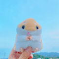 Pikkukuva 1 / 11: Sarjakuva Kuromi -nukke koululaukun riipus nukke pehmolelu pari avaimenperä laukun riipus Plush yellow hamster 11cm (with keychain)