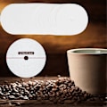 Miniatyrbillede 2 af 5: 400 stk. Perculator Kaffefiltre, Ublegede, 3,75 tommer Engangs Kaffefiltre, Counter Kaffefiltre (LGL) White