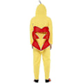 Miniatyrbild 2 av 5: Kycklingdräkt för män, gul fjäderfä Halloween-jumpsuit{HH} L