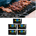Miniatyrbilde 6 av 8: 5 stk 25g BBQ Camping Fargeflammepakker Bålfest Fargerike Flammer Fargeskiftende Pakker