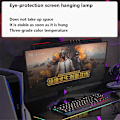 Miniatyrbilde 3 av 5: Buet Skjerm Monitor Hengende Lampe Lys Bar RGB Fargerik Bakgrunn Atmosfære Lys Trinnløs{HH} 30SFS