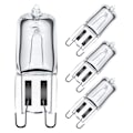 Miniatyrbilde 1 av 5: G9 halogen ovnlampe, 40 W, 230 V, 300 °C, mikrobølgeovnlampe (4 stk)