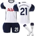 Tottenham Hotspur Barn Hemmatröja 2024-2025 Nr 21 Kulusevski Home 20
