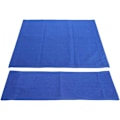 Miniatyrbild 1 av 8: 994338 Canvas Stolsöverdrag, 1 Set Regissörsstol Canvas Ersättningssits Tyg Heminredning Möbeltillbehör (Blå) Blue