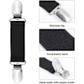 Miniatyrbillede 2 af 5: 4 stk. kjoler sjal clips retro sweater krave clips retro cardigan clip sjal clips handskeklips til mænd og kvinder, Bl