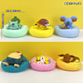 Pikkukuva 1 / 11: Pink Ruby Pieni Majava Blind Box Söpö Lelu Nukke Auto Kakku Koristeet Gachapon Nukkekone 6 Pokémon - Bag (whole set price)
