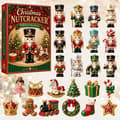 Julefigurer Julekalender - Ferie Blind Box med samlefigurer Shaking Nutcracker Blind Box 26 * 18 * 3cm