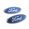 Pikkukuva 1 / 4: Sopii FORD vanhaan Mondeoon etu- ja takalogoihin sekä Focus Fiestaan takalogoihin 15CM*6
