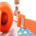 Pikkukuva 8 / 10: Langalliset kuulokkeet Tyylikkäät sankakuulokkeet ORANSSI Orange