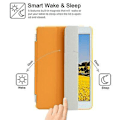 Miniatyrbillede 4 af 5: Smart Magnetisk Etui Auto Vågn Op Sov Beskyttende Etui til iPad Air 1 Xmas Orange