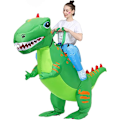Miniatyrbild 1 av 5: Uppblåsbar dinosauriekostym, rolig uppblåsbar kostym Halloween och julparty cosplay kostym för tonåringar vuxna barn