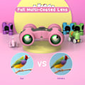 Miniatyrbilde 3 av 6: Kikkert for barn, leker for jenter 3-12 år rosa jente{HH}