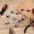 Miniatyrbild 2 av 5: 10 st M10 släpvagnshjulmuttrar, däckhjulmuttrar kronmuttrar
