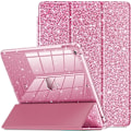 Miniatyrbillede 1 af 4: INFILAND etui til iPad 9. generation 2021/ iPad 8. generation 2020/ iPad 7. generation 2019 10,2 tommer, pencilholder til børn, pink