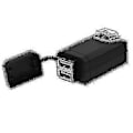 Miniatyrbilde 1 av 2: Universal motorsykkel-lader med bryter (svart) (1 stk)