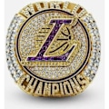 Miniatyrbillede 3 af 5: Stjernelys Kurv 2020 Los Angeles Lakers Mesterskabsring