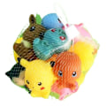 Pikkukuva 1 / 6: Anime Pikachu Bulbasaur Charmander Squirtle Eevee Snorlax Piirroshahmot Äänellä Varustetut Kylpyammeen Lelut