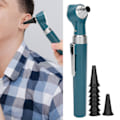 Miniatyrbild 8 av 8: Professionell Öronvårdsdiagnostikset - Otoskop, Tympanisk Endoskop, Speculum - Grön 0.2