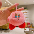 Pikkukuva 1 / 11: Sarjakuva Kuromi -nukke koululaukun riipus nukke pehmolelu pari avaimenperä laukun riipus Kirby Star-Squinting 11cm (with keychain)