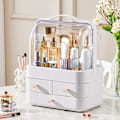 Miniatyrbillede 1 af 5: Makeup Organizer Opbevaring med 3 Anti-Støv Skuffer Organizer til M