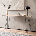 Pikkukuva 2 / 11: Rootz Chic Console Table - Modern Console Table - Ilmaisukalusteet - Käsintehty laatu - 150 cm x 36cm x 75cm