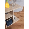 Miniatyrbillede 5 af 6: Rootz sidebord 50x50x30 cm træ Sonoma Design sidebordssofa - Sofabord lille moderne - Lille sofabord firkantet - Sofabord højt - Smalt bord stue