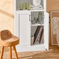 Miniatyrbillede 7 af 7: Rootz opbevaringsskab - Pantryskab - Køkkenkabine - MDF-materiale - 60 cm x 120 cm x 39 cm - 26,8 kg - 2 hylder - Justerbar hylde
